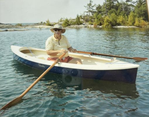 photo - Rossiter Rowing Skiff - Beautiful and Fast